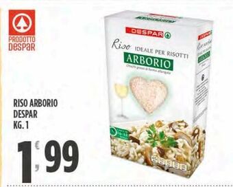 Eurospar Riso arborio despar offerta