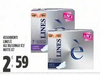 Eurospar Assorbenti lines offerta