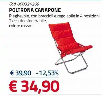 Eurobrico Poltrona canapone offerta