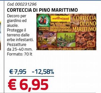 Eurobrico Corteccia di pino marittimo offerta