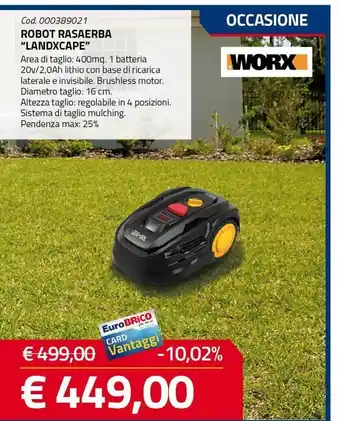 Robot rasaerba "landxcape"