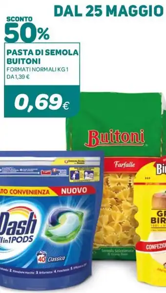 Ekom Pasta Di Semola Buitoni offerta