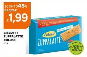 Ekom Biscotti Zuppalatte Colussi 1kg offerta