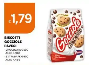 Ekom Biscotti Gocciole Pavesi offerta