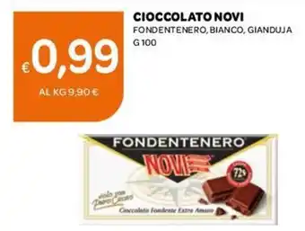 Ekom Cioccolato Novi 100g offerta
