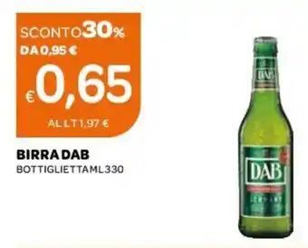 Ekom Birra Dab 330ml offerta