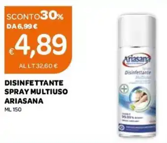 Ekom Disinfettante Spray Multiuso Ariasana 150ml offerta