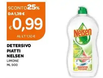 Ekom Detersivo Piatti Nelsen Limone 900ml offerta