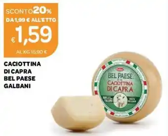 Ekom Caciottina Di Capra Bel Paese Galbani offerta