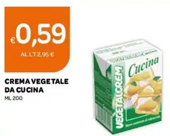 Crema Vegetale Da Cucina 200ml