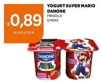 Ekom Yogurt Super Mario Danone 110gx2 offerta