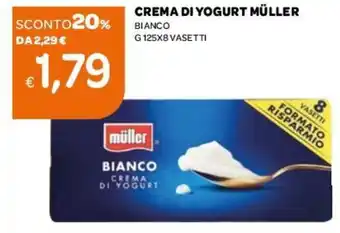Ekom Crema Di Yogurt Müller 125gx8 offerta