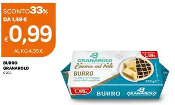 Ekom Burro Granarolo 200g offerta