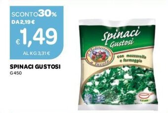 Ekom Spinaci Gustosi 450g offerta