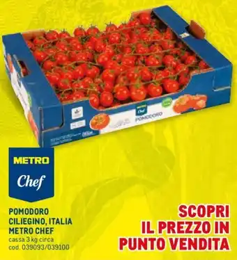 Metro Chef Pomodoro Ciliegino, Italia 3kg