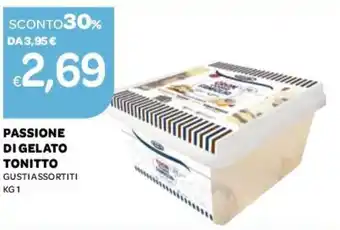 Ekom Passione De Gelato Tonitto 1kg offerta