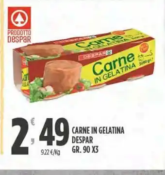 Despar Carne in scatola despar offerta