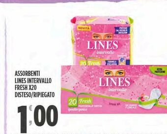 Despar Assorbenti lines intervallo offerta