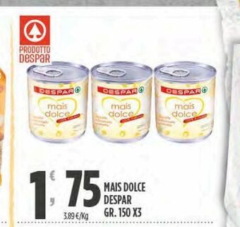 Despar Mais dolce despar offerta