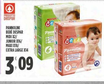 Despar Pannolini bebé despar offerta