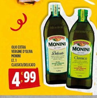 Despar Olio extra vergine di oliva monini offerta