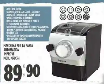 Despar Macchina per la pasta automatica improve offerta