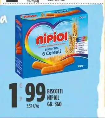 Despar Biscotti nipiol offerta