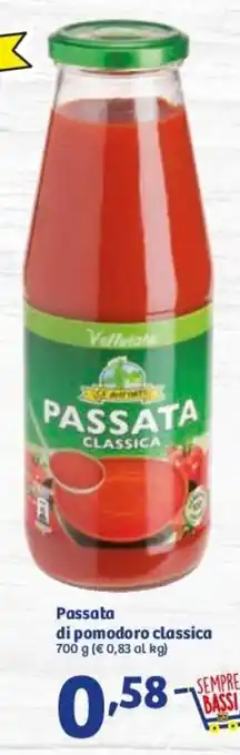 In'S Mercato Passata Di Pomodoro Classica 700g offerta