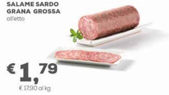 Pan Salame Sardo Grana Grossa All'Etto offerta