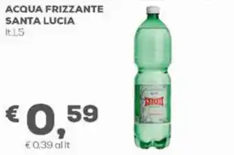 Pan Acqua Frizzante Santa Lucia lt. 1.5 offerta