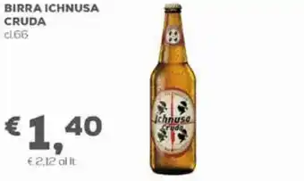 Pan Birra Ichnusa Cruda cl.66 offerta