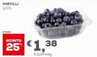 Pan Mirtilli g.125 offerta