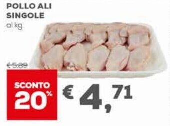 Pan Pollo Ali Singole offerta