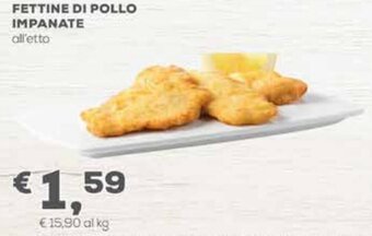 Pan Fettine Di Pollo Impanate offerta