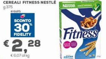 Pan Cereali Fitness Nestlé g.375 offerta