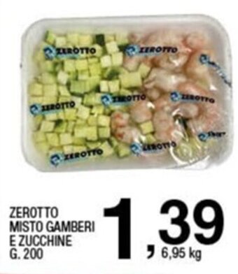 Sigma Zerotto Misto Gamberi e Zucchine g. 200 offerta