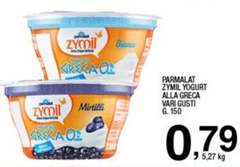 Sigma Parmalat Zymil Yogurt Alla Greca Vari Gusti g. 150 offerta