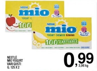 Sigma Nestle Mio Yogurt vari gusti g. 125 x 2 offerta