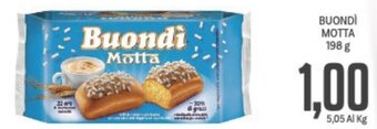 Supermercati Piccolo Motta Buondì 198 g offerta
