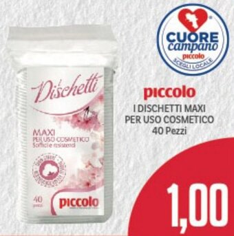 Supermercati Piccolo Piccolo I Dischetti Maxi per Uso Cosmetico 40 pezzi offerta