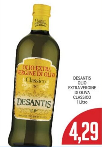Supermercati Piccolo Desantis Olio Extra Vergine Di Oliva Classico 1 Litro offerta