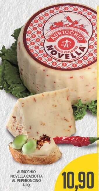 Supermercati Piccolo Auricchio Novella Caciotta Al Peperoncino offerta