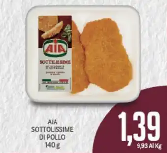 Supermercati Piccolo AIA Sottilissime di Pollo 140 g offerta