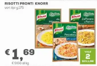 Pan Risotti Pronti Knorr Vari Tipi g.175 offerta
