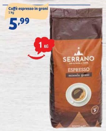 In'S Mercato Caffè Espresso In Grani 1 kg offerta