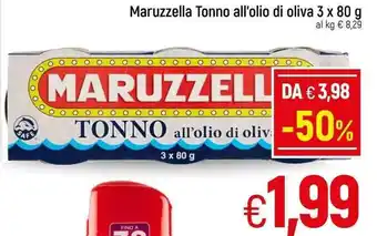 Famila Maruzzella Tonno all'olio di oliva 3 x 80 g offerta