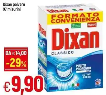 Famila Dixan Polvere 97 Misurini offerta