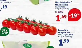 In'S Mercato Pomodoro Ciliegino Bio Italia 500g offerta