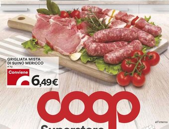 Coop Grigliata Mista Di Suino Mericco offerta