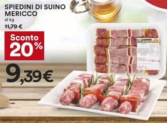 Coop Spiedini Di Suino Mericco offerta